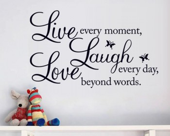 Live Laugh Love Quotes Wall Decal Life Quote Vinyl Art Stickers Live Laugh Love Quotes Wall Decal Life Quote Vinyl Art Stickers